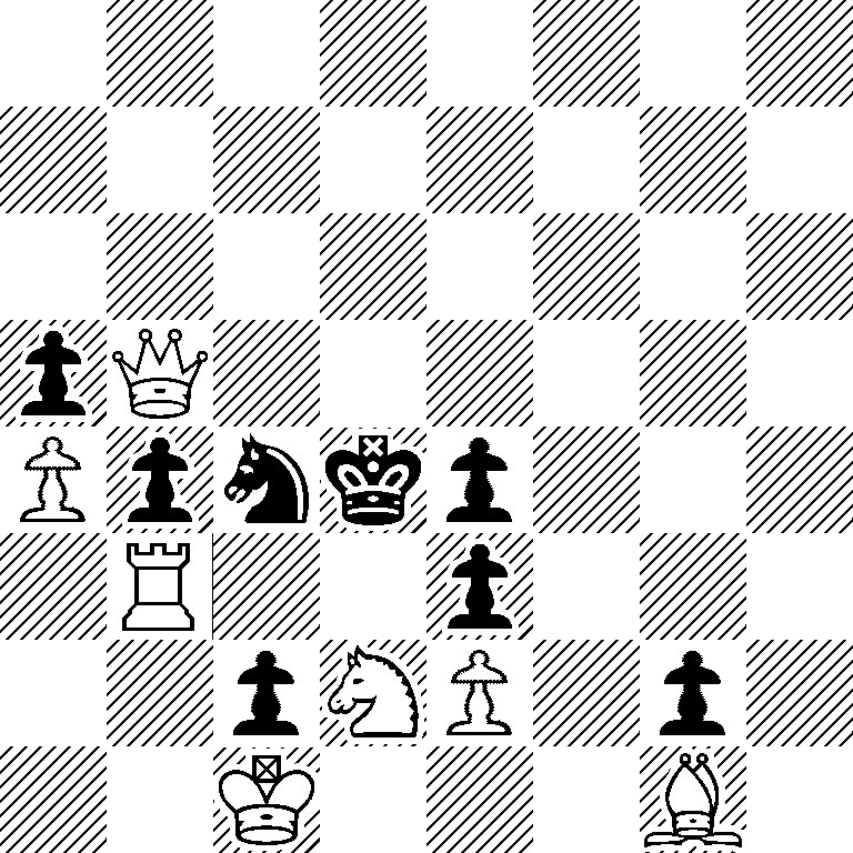 8/8/8/pQ6/Ppnkp3/1R2p3/2pNP1p1/2K3B1
