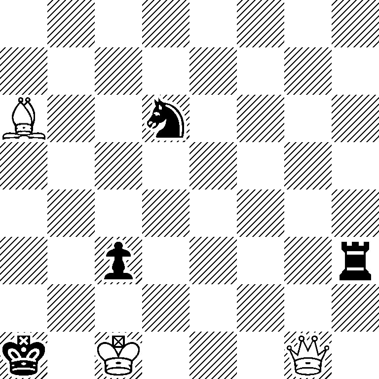 8/8/B2n4/8/8/2p4r/8/k1K3Q1