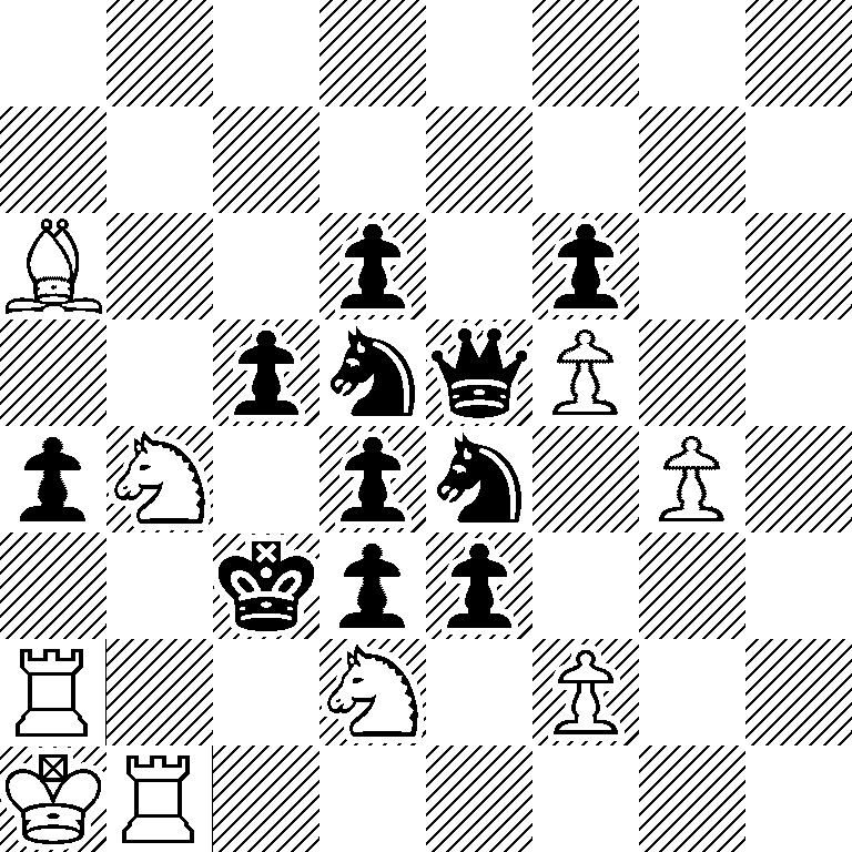 8/8/B2p1p2/2pnqP2/pN1pn1P1/2kpp3/R2N1P2/KR6