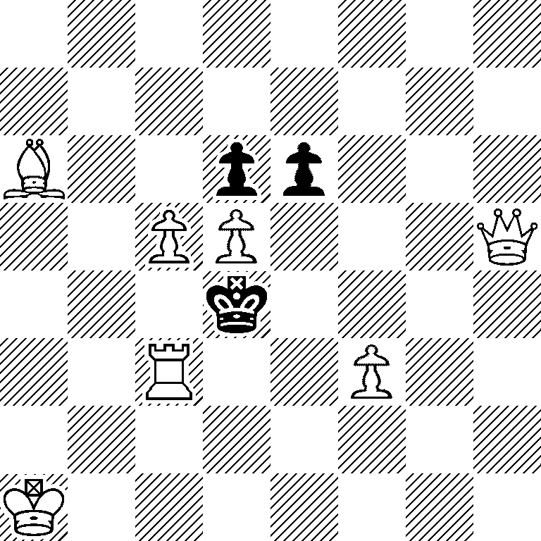 8/8/B2pp3/2PP3Q/3k4/2R2P2/8/K7