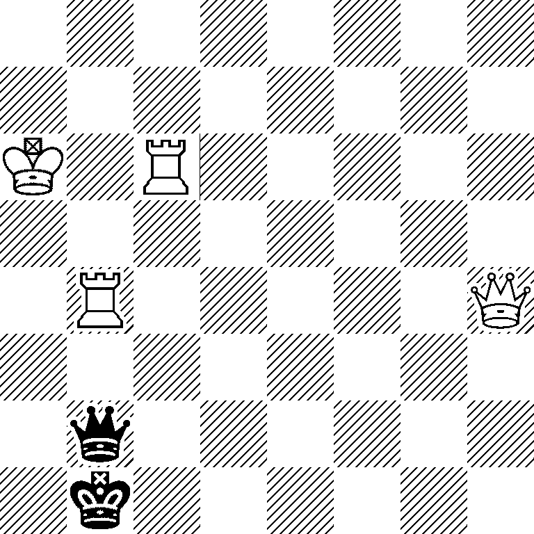 8/8/K1R5/8/1R5Q/8/1q6/1k6