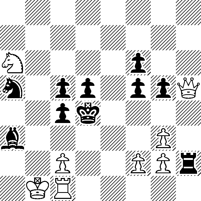 8/8/N4p2/n1pp1ppQ/2pk4/b5P1/2P2PPr/1KR5