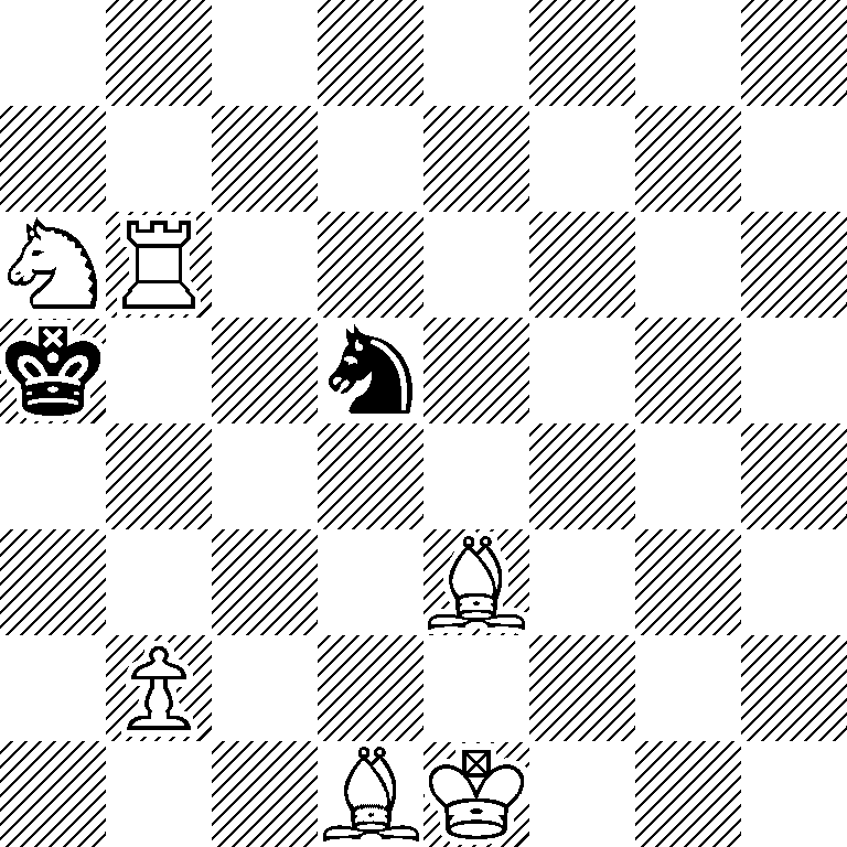 8/8/NR6/k2n4/8/4B3/1P6/3BK3