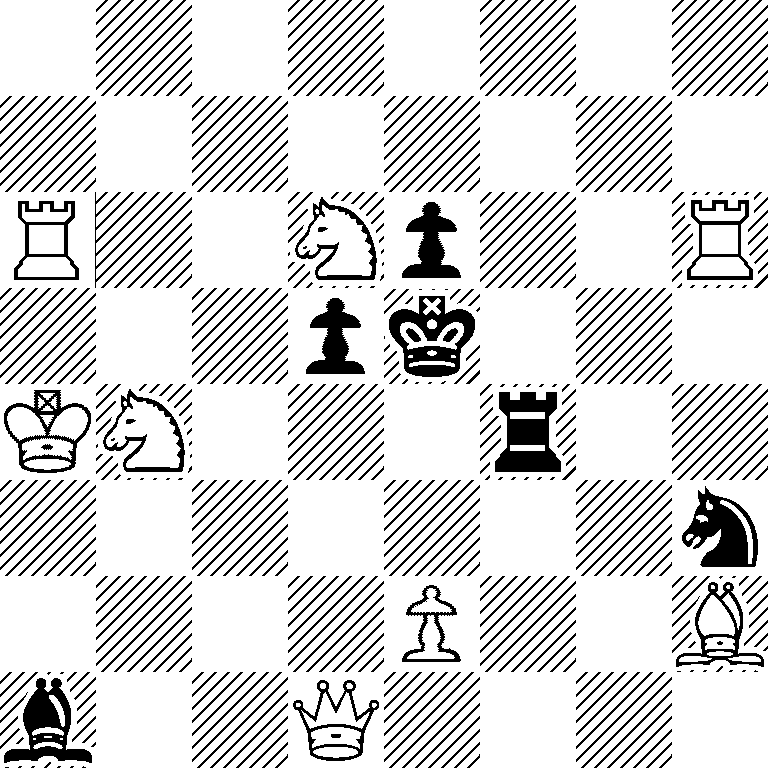 8/8/R2Np2R/3pk3/KN3r2/7n/4P2B/b2Q4