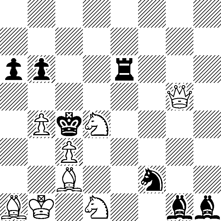 8/8/pp2r3/6Q1/1PkN4/2P5/2B2n2/BK1N2bb