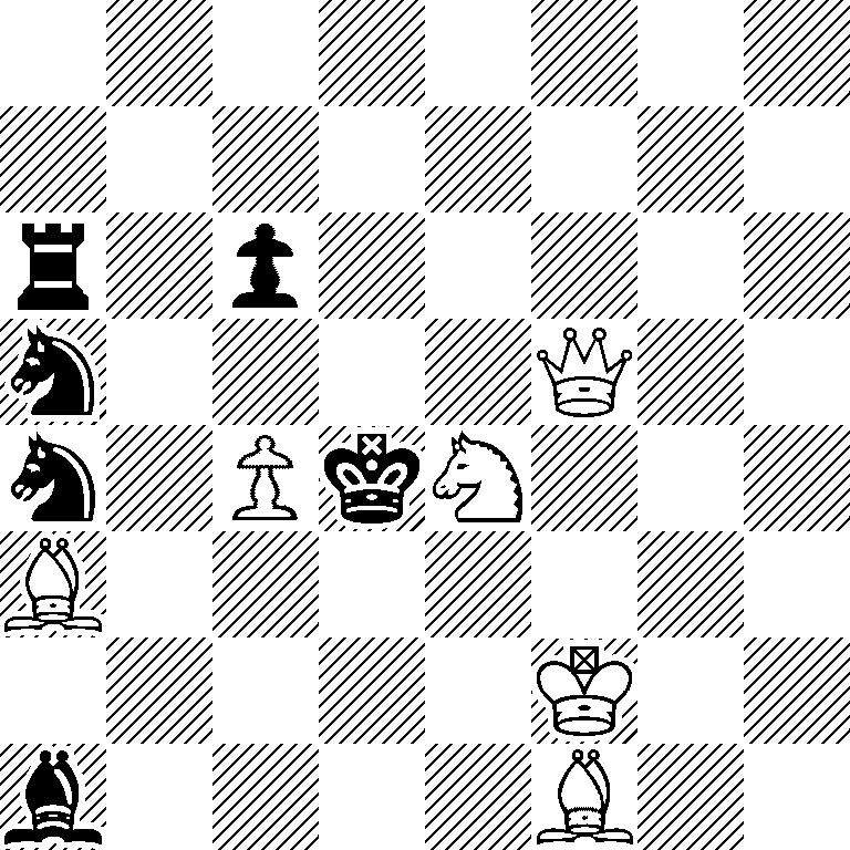 8/8/r1p5/n4Q2/n1PkN3/B7/5K2/b4B2