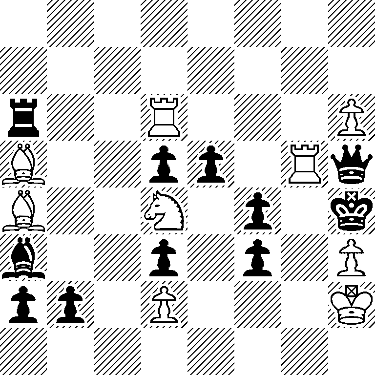 8/8/r2R3P/B2pp1Rq/B2N1p1k/b2p1p1P/pp1P3K/8