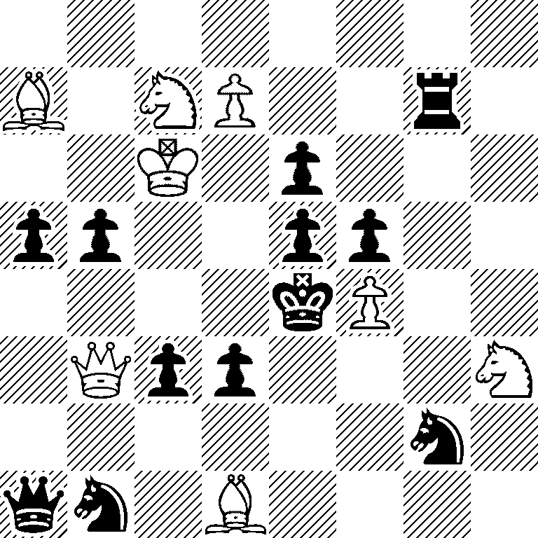 8/B1NP2r1/2K1p3/pp2pp2/4kP2/1Qpp3N/6n1/qn1B4