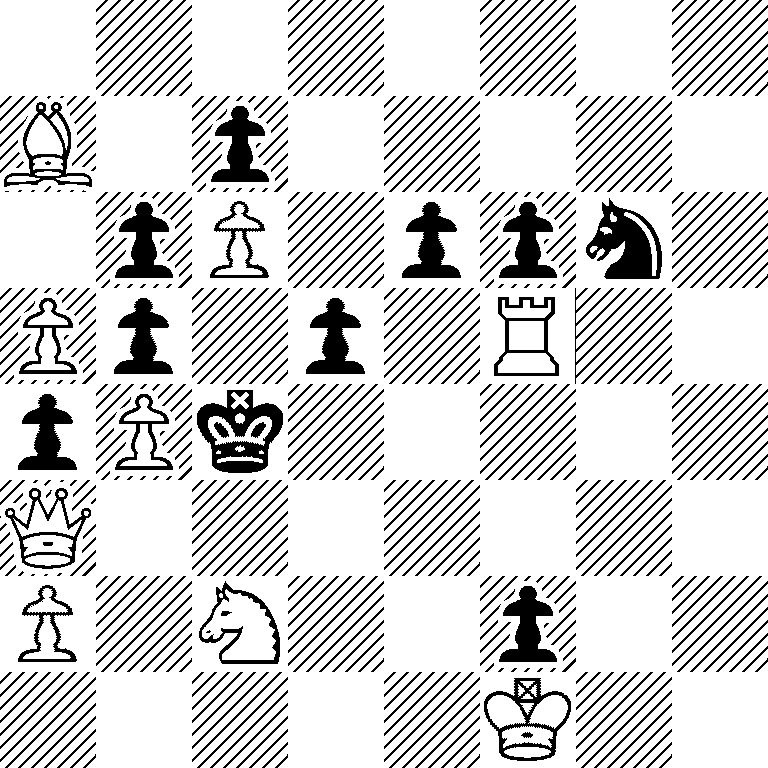 8/B1p5/1pP1ppn1/Pp1p1R2/pPk5/Q7/P1N2p2/5K2