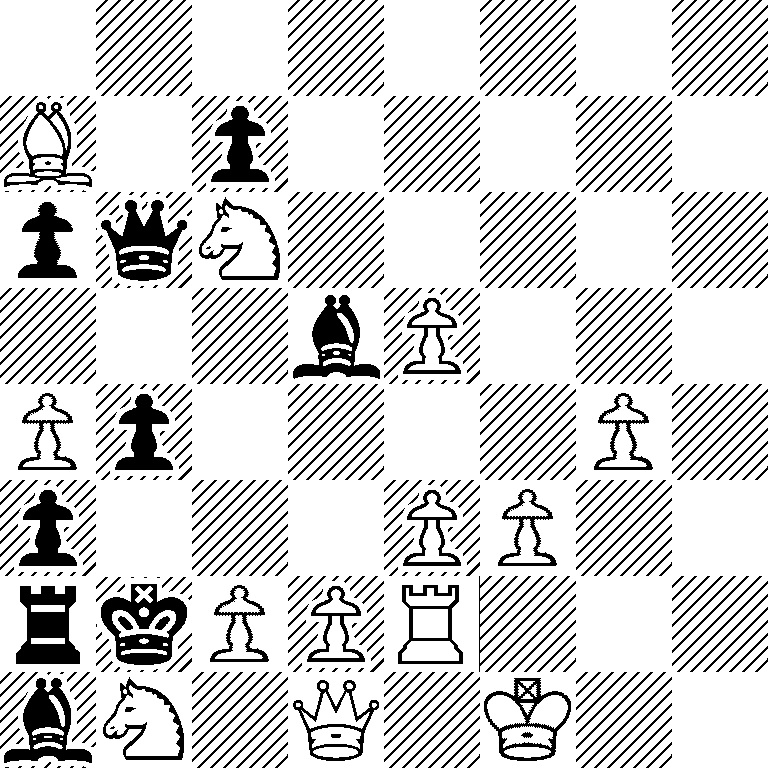 8/B1p5/pqN5/3bP3/Pp4P1/p3PP2/rkPPR3/bN1Q1K2
