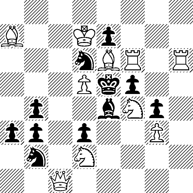 8/B2Kp3/3nBR1R/3Pkp2/1p2bNp1/pp1p2P1/1n1N4/2Q5