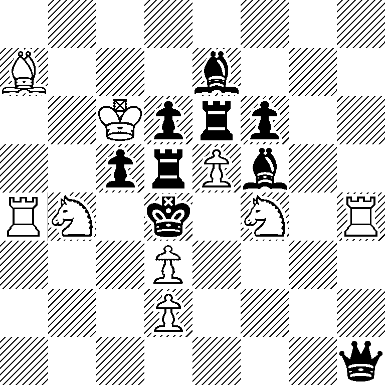 8/B3b3/2Kprp2/2prPb2/RN1k1N1R/3P4/3P4/7q