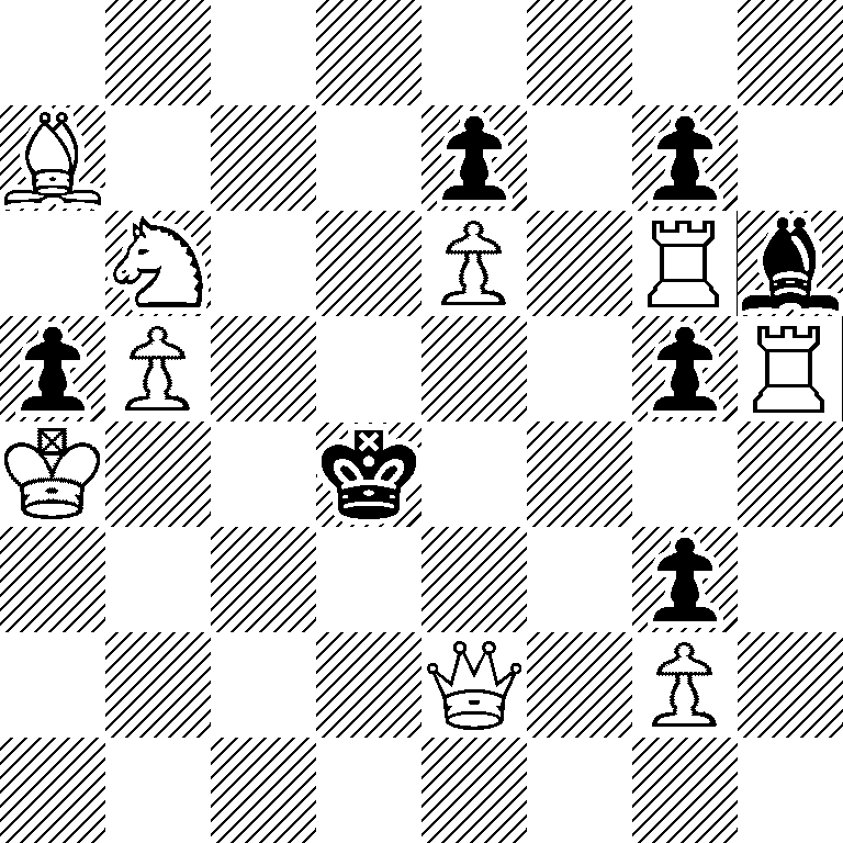 8/B3p1p1/1N2P1Rb/pP4pR/K2k4/6p1/4Q1P1/8