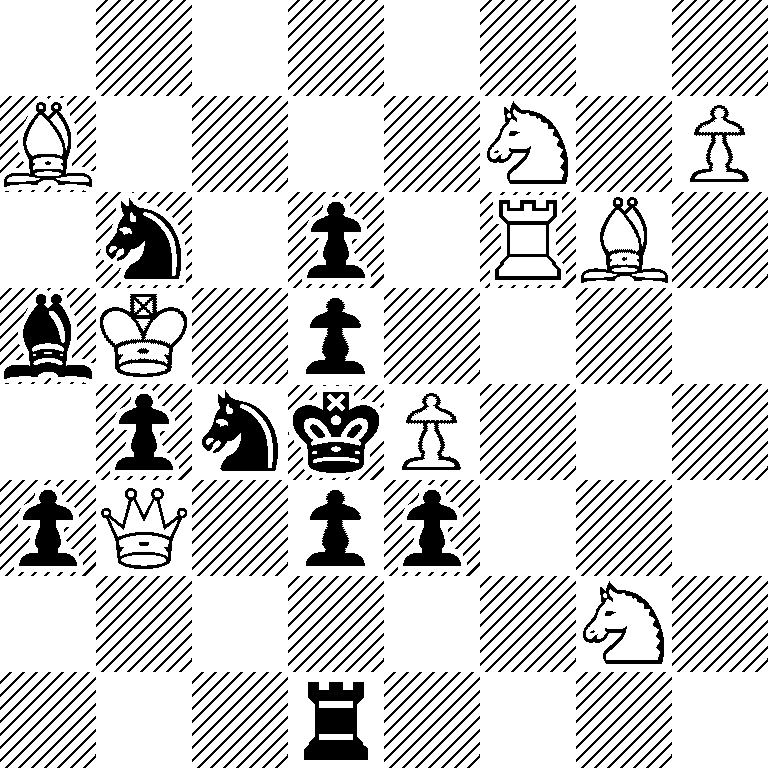 8/B4N1P/1n1p1RB1/bK1p4/1pnkP3/pQ1pp3/6N1/3r4