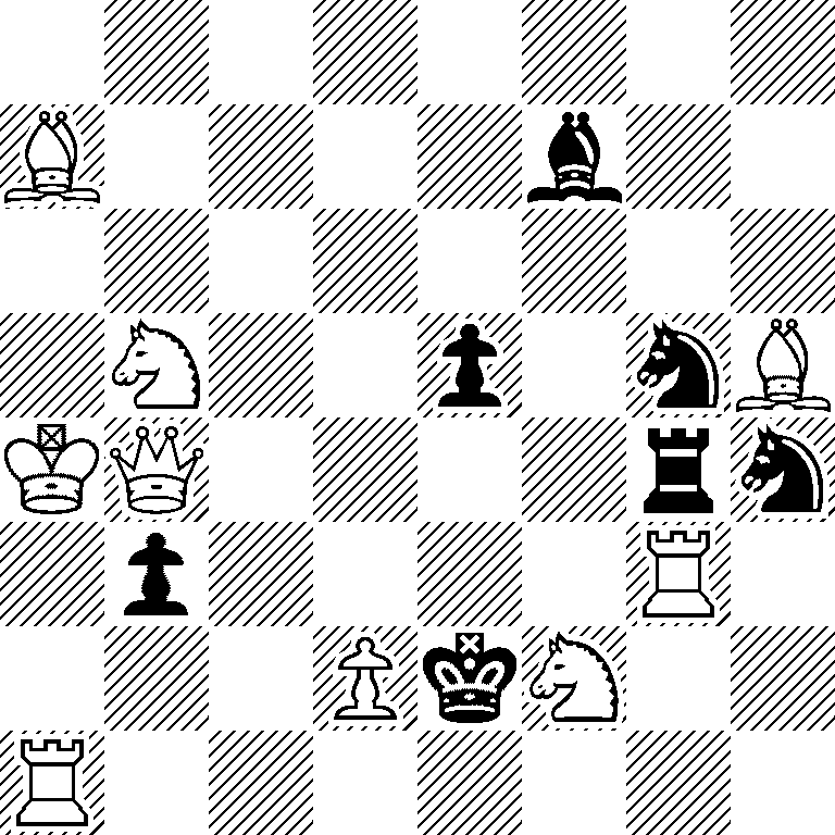 8/B4b2/8/1N2p1nB/KQ4rn/1p4R1/3PkN2/R7