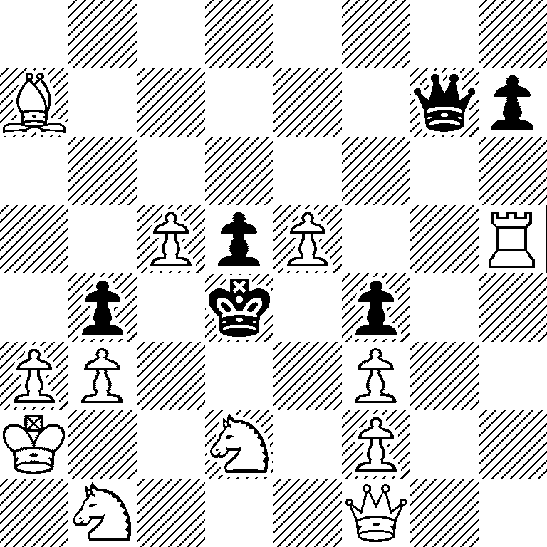 8/B5qp/8/2PpP2R/1p1k1p2/PP3P2/K2N1P2/1N3Q2