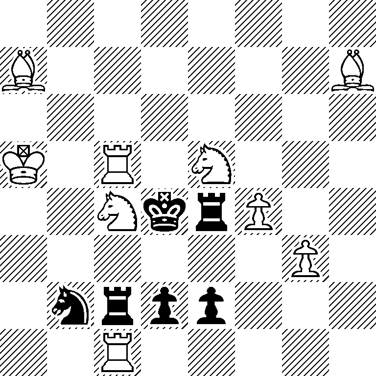 8/B6B/8/K1R1N3/2NkrP2/6P1/1nrpp3/2R5