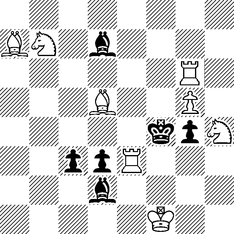 8/BN1b4/6R1/3B2P1/5kpN/2ppR3/3b4/5K2