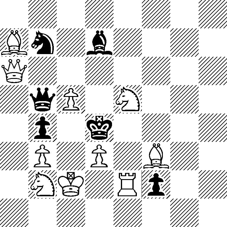 8/Bn1b4/Q7/1qP1N3/1p1k4/1P1P1B2/1NK1Rp2/8