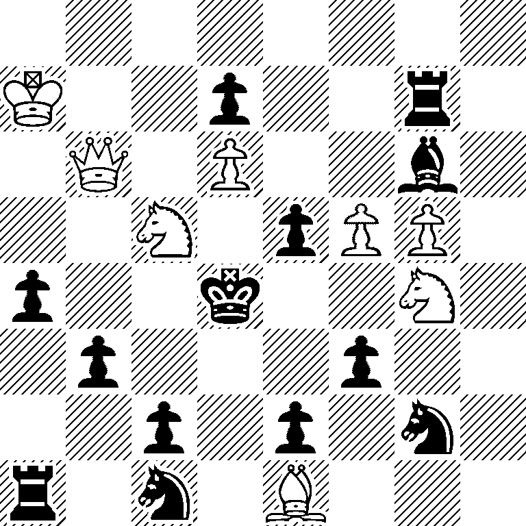8/K2p2r1/1Q1P2b1/2N1pPP1/p2k2N1/1p3p2/2p1p1n1/r1n1B3