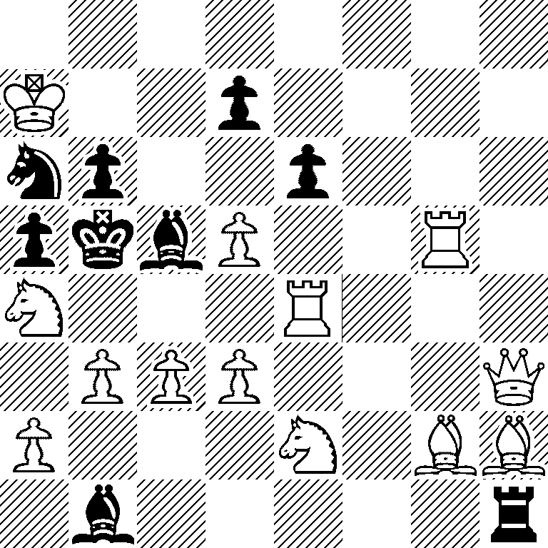 8/K2p4/np2p3/pkbP2R1/N3R3/1PPP3Q/P3N1BB/1b5r