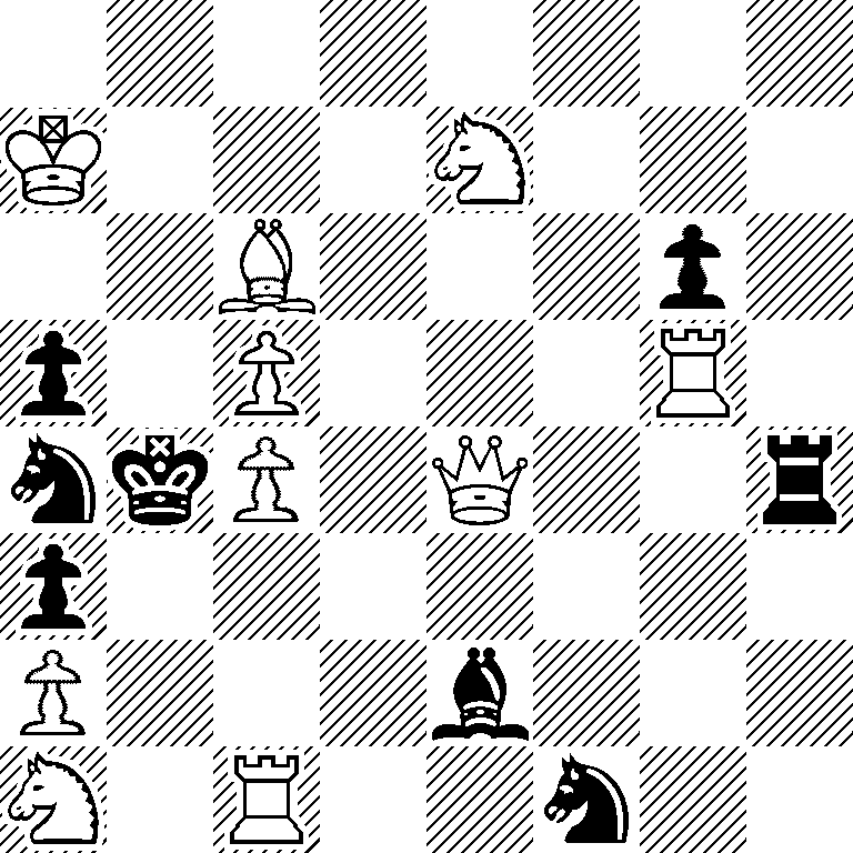 8/K3N3/2B3p1/p1P3R1/nkP1Q2r/p7/P3b3/N1R2n2