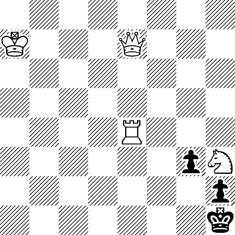 8/K3Q3/8/8/4R3/6pN/7p/7k