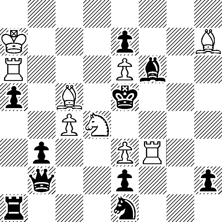 8/K3p2B/R3Pb2/p1B1k3/2PN4/1p2PR2/1q2p2p/r3n3