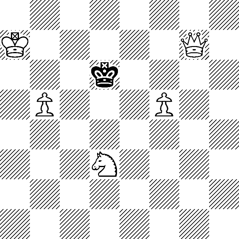 8/K5Q1/3k4/1P3P2/8/3N4/8/8
