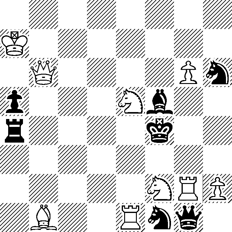 8/K7/1Q4Pn/p3Nb2/r4k2/8/5NRP/1B2Rnq1