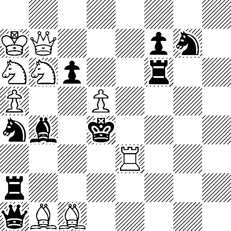 8/KQ3pn1/NNp2r2/P2P4/nb1k4/4R3/r7/qBB5