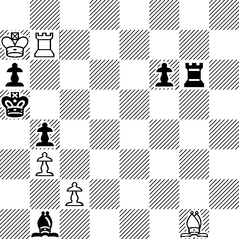 8/KR6/p4pr1/k7/1p6/1P6/2P5/1b4B1