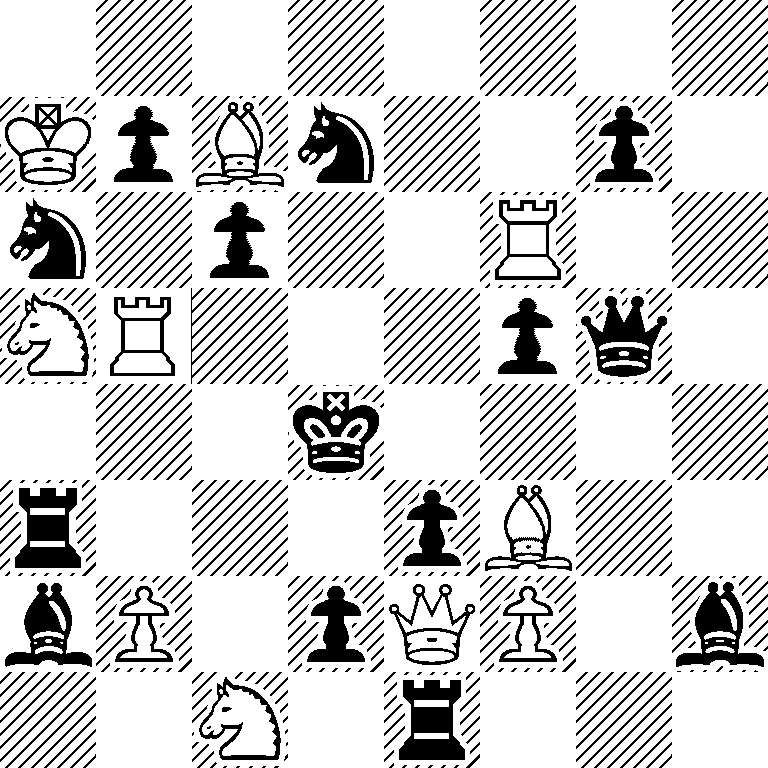 8/KpBn2p1/n1p2R2/NR3pq1/3k4/r3pB2/bP1pQP1b/2N1r3