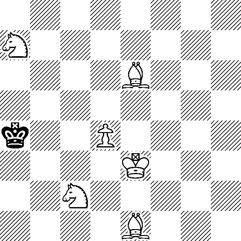 8/N7/4B3/8/k2P4/4K3/2N5/4B3