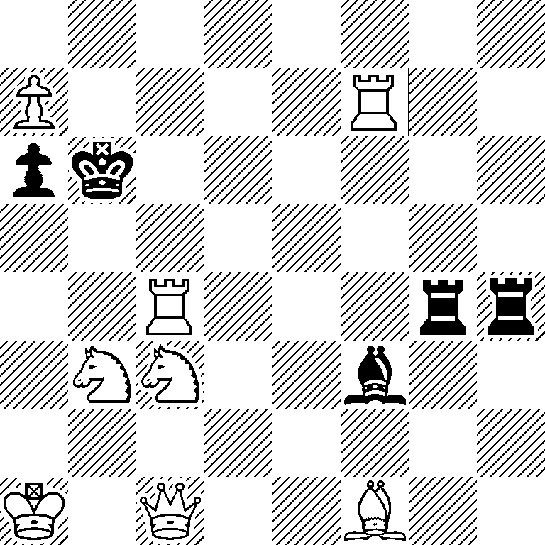 8/P4R2/pk6/8/2R3rr/1NN2b2/8/K1Q2B2