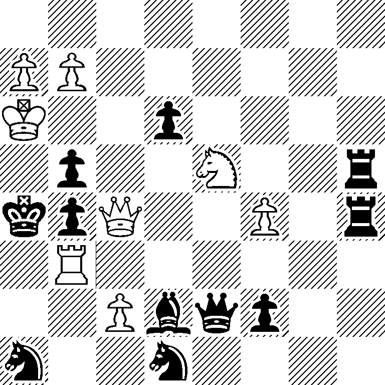 8/PP6/K2p4/1p2N2r/kpQ2P1r/1R6/2Pbqp2/n2n4