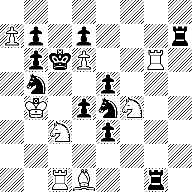 8/Pp1p3r/1pkP2R1/1n2p3/1K1pnN2/2N1p3/8/2RB2r1