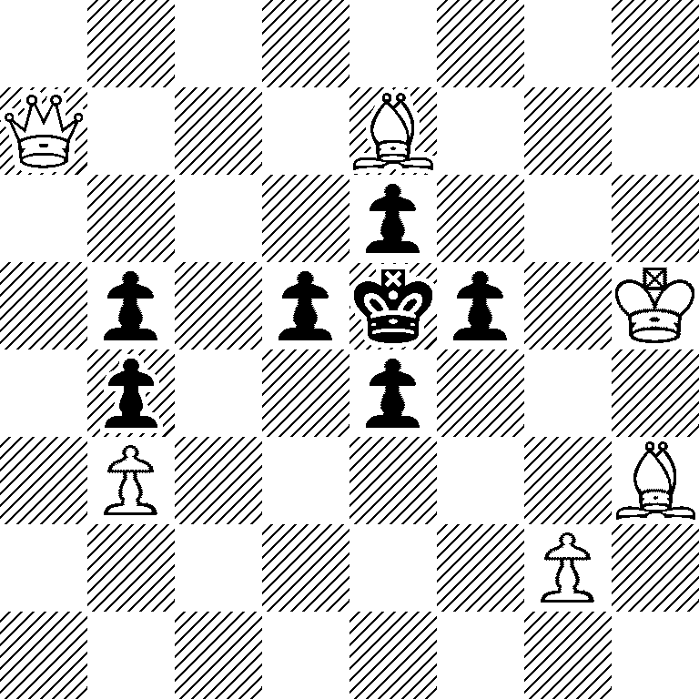 8/Q3B3/4p3/1p1pkp1K/1p2p3/1P5B/6P1/8