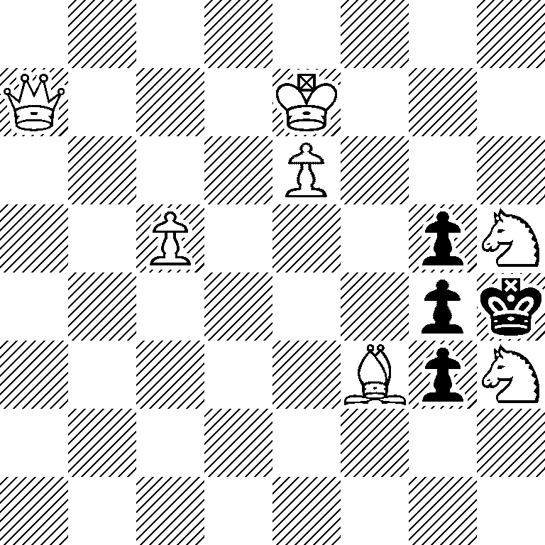 8/Q3K3/4P3/2P3pN/6pk/5BpN/8/8