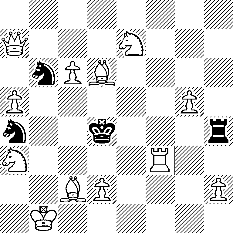 8/Q3N3/1nPB4/P5P1/n2k3r/N4R2/2BP3P/1K6