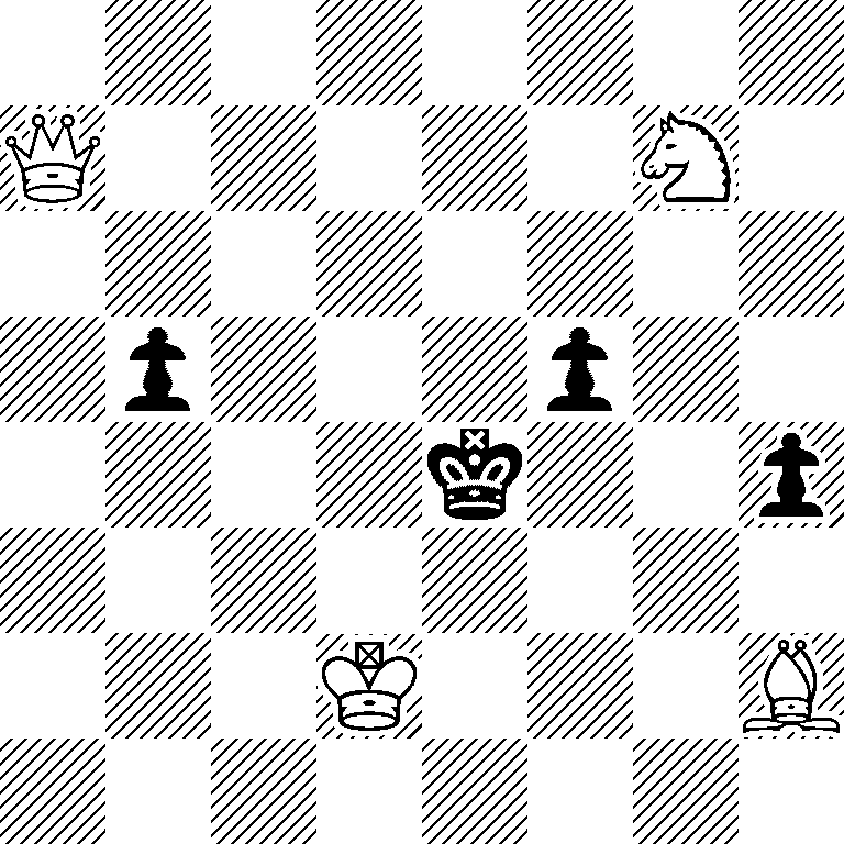 8/Q5N1/8/1p3p2/4k2p/8/3K3B/8