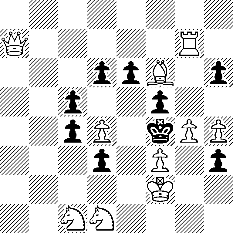 8/Q5R1/3ppB1p/2p2p2/2pP1kPP/3p1P1p/5K2/2NN4