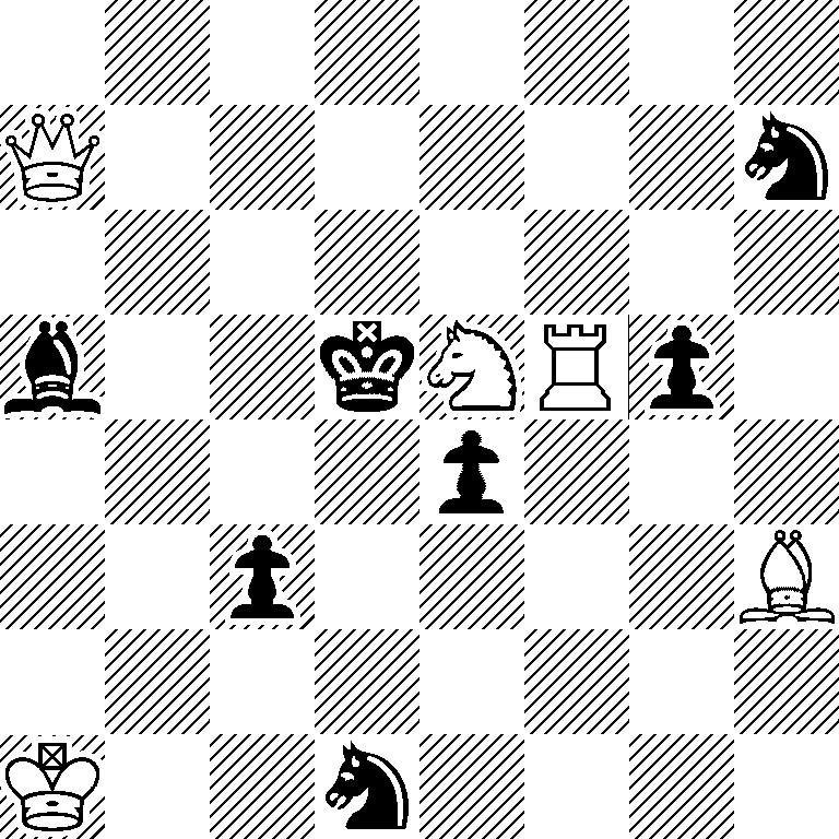 8/Q6n/8/b2kNRp1/4p3/2p4B/8/K2n4