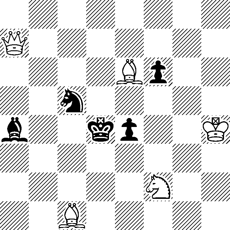 8/Q7/4Bp2/2n5/b2kp2K/8/5N2/2B5