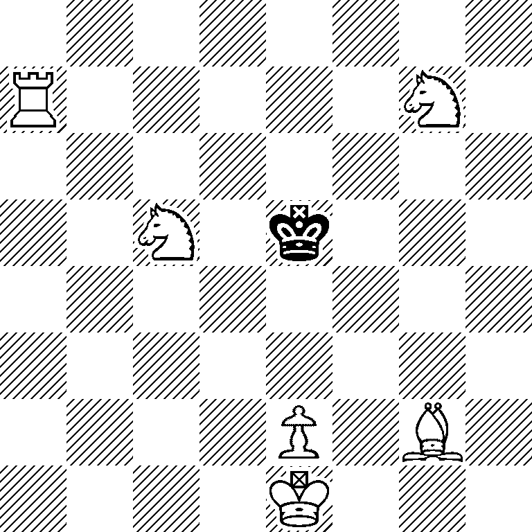 8/R5N1/8/2N1k3/8/8/4P1B1/4K3