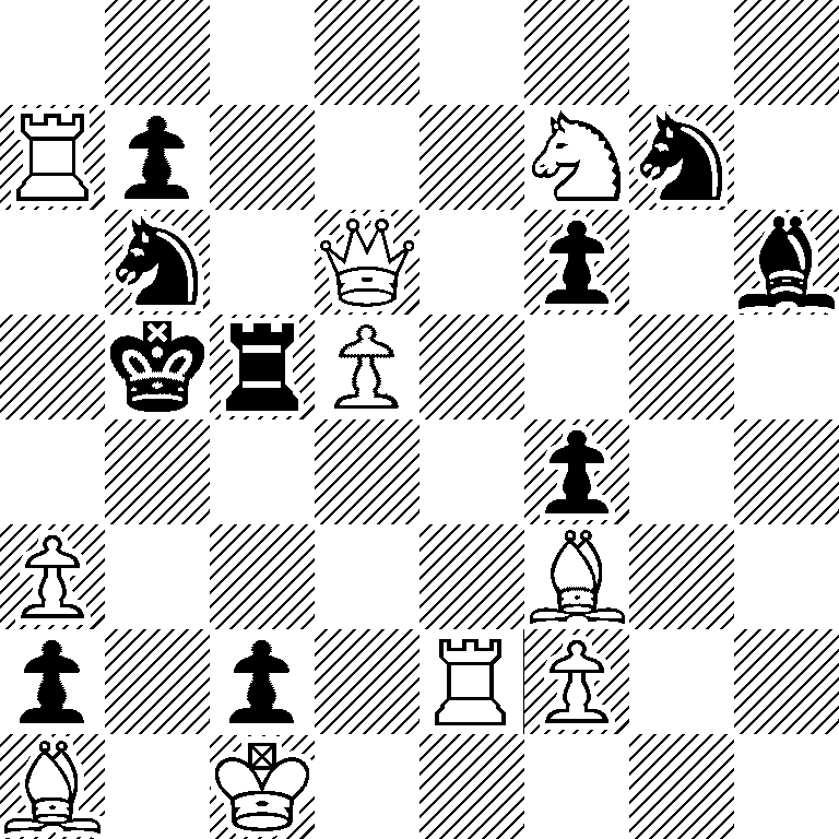 8/Rp3Nn1/1n1Q1p1b/1krP4/5p2/P4B2/p1p1RP2/B1K5
