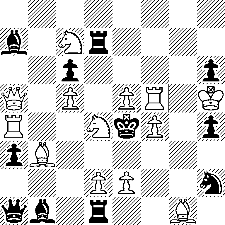 8/b1Nr4/2p4p/Q1P1PR1K/R2NkP1p/pB6/3PP2n/qb1r2B1