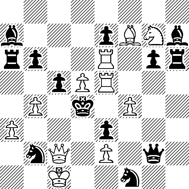 8/b3pBNb/rp2R1pr/2pPR3/1P1k1P2/P3p3/1nQ1P1q1/2K2n2