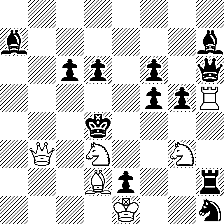 8/b6b/2pp1p1q/5ppR/3k4/1Q1N2N1/3Bp2r/4K2n