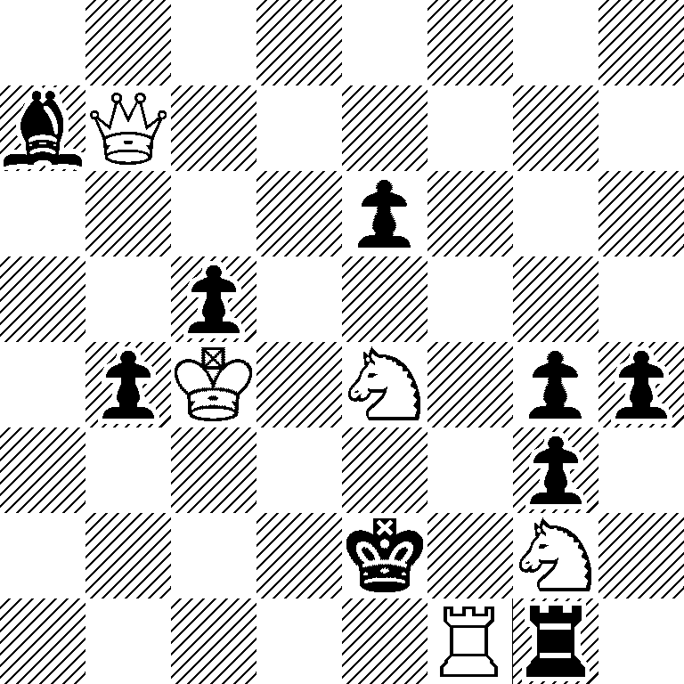 8/bQ6/4p3/2p5/1pK1N1pp/6p1/4k1N1/5Rr1